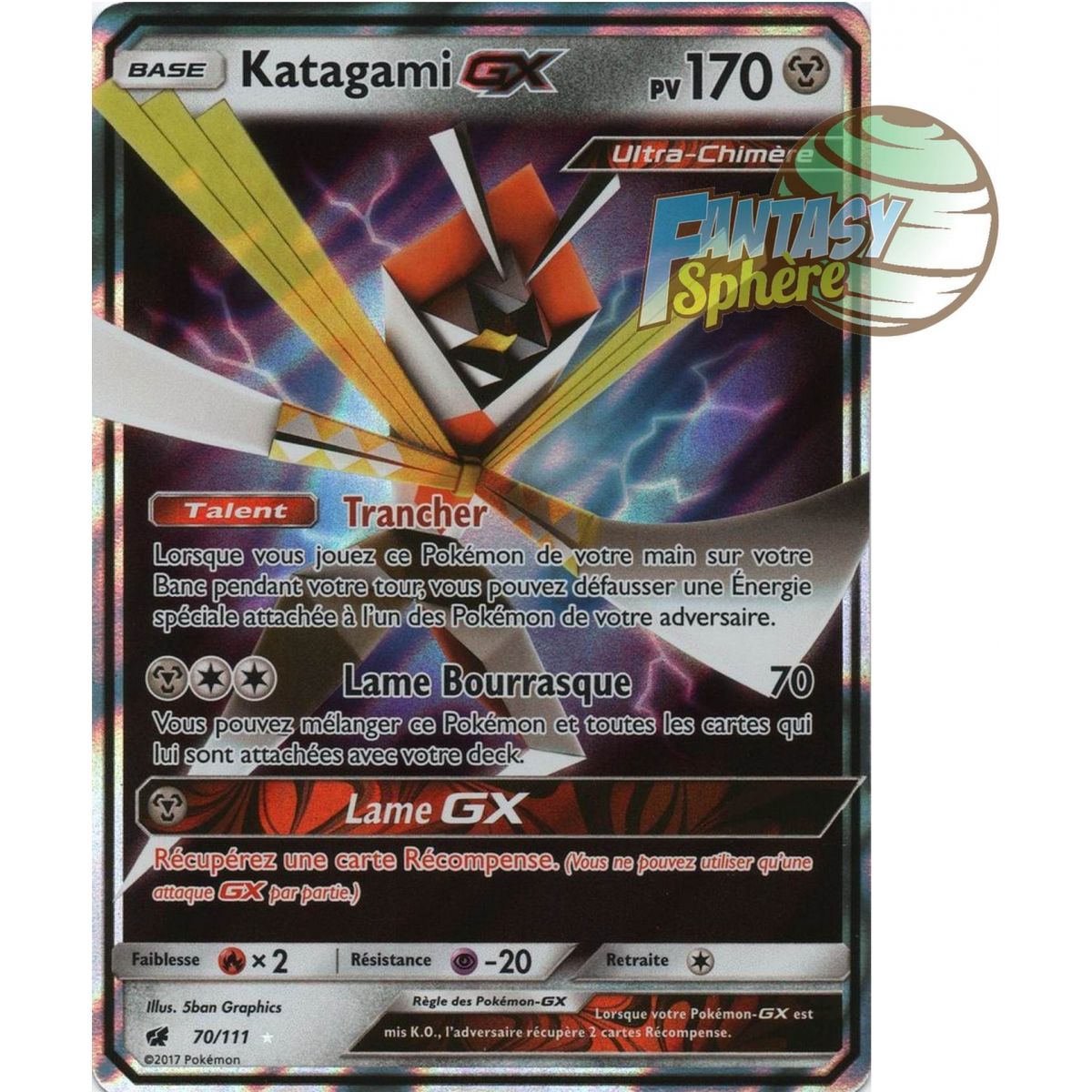 Katagami GX – Ultra Rare 70/111 – Sonne und Mond 4 Crimson Invasion