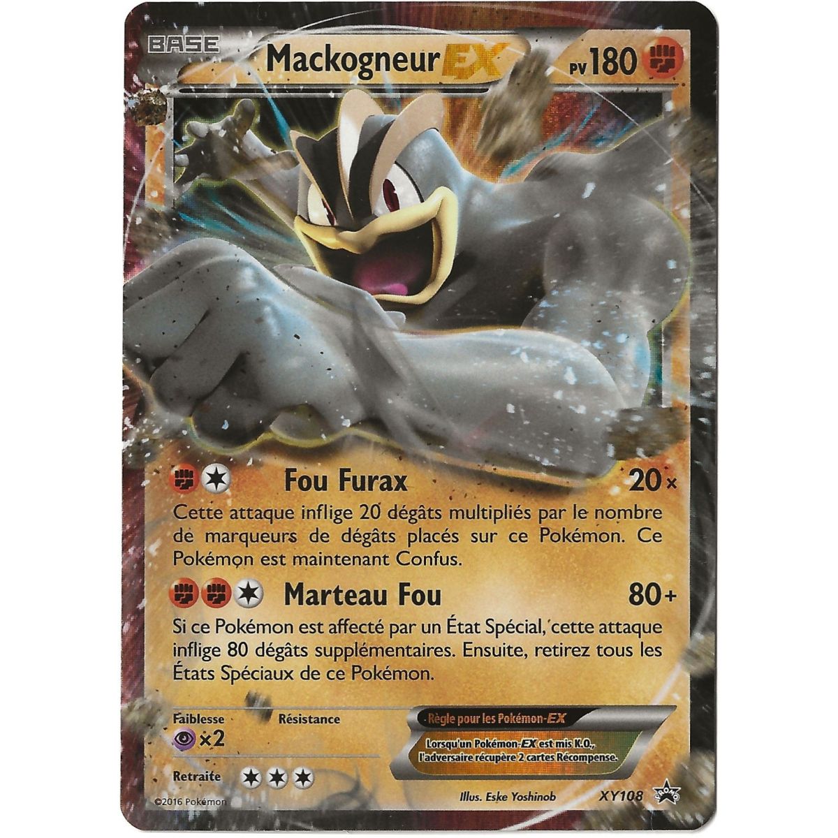 Machamp Ex – Ultra Rare – XY108
