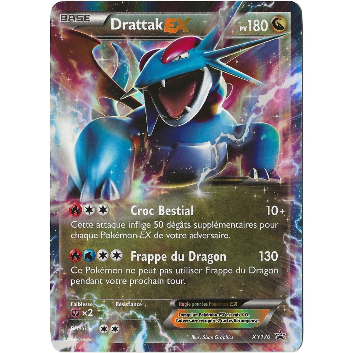 Drattak Ex – Ultra Rare – XY170