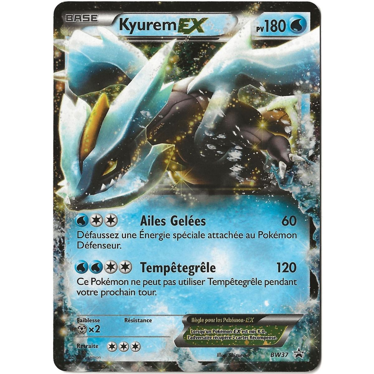 Item Kyurem Ex – Ultra Rare – BW37