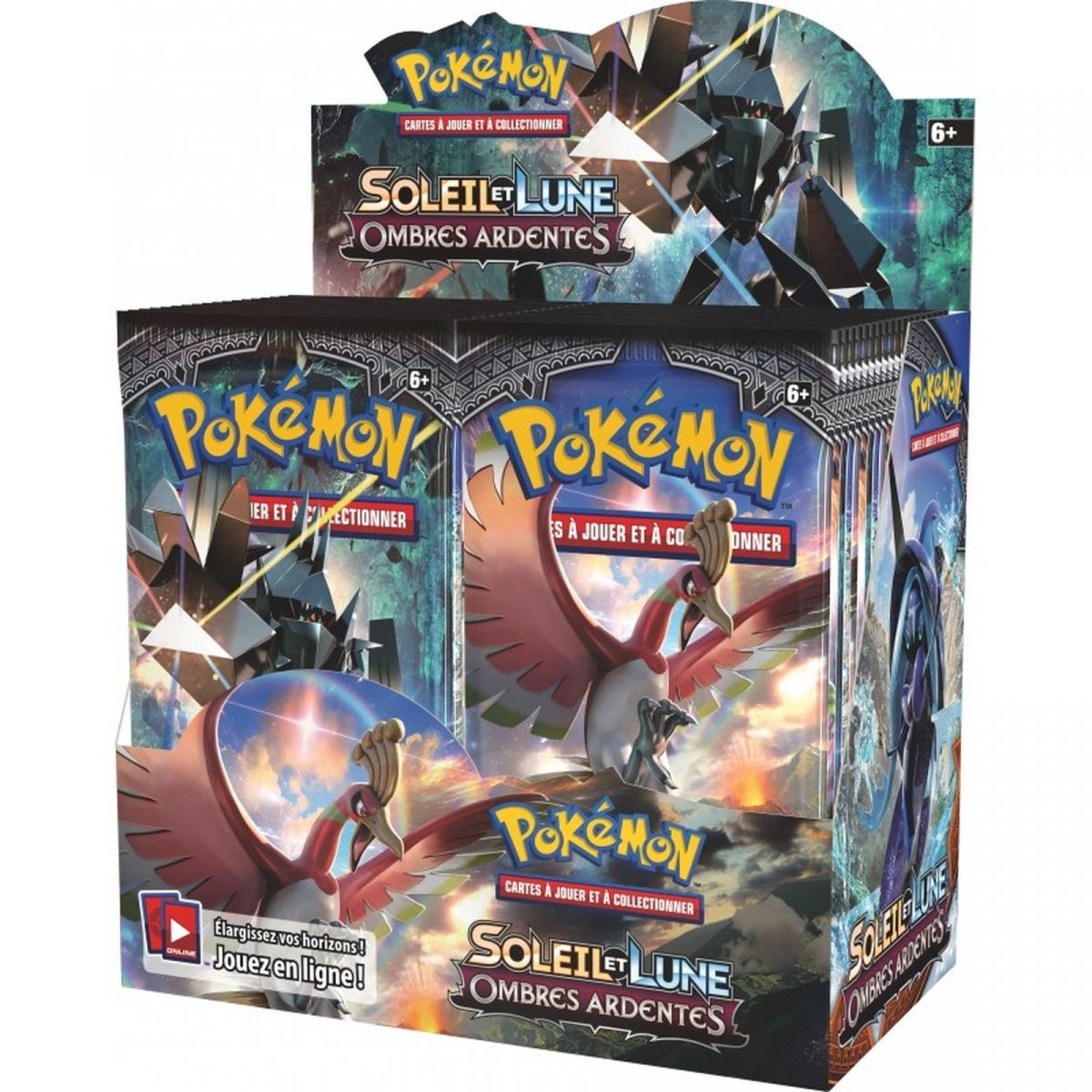 Pokémon – Display – Box mit 36 Boostern – Brennende Schatten [SL3] – FR