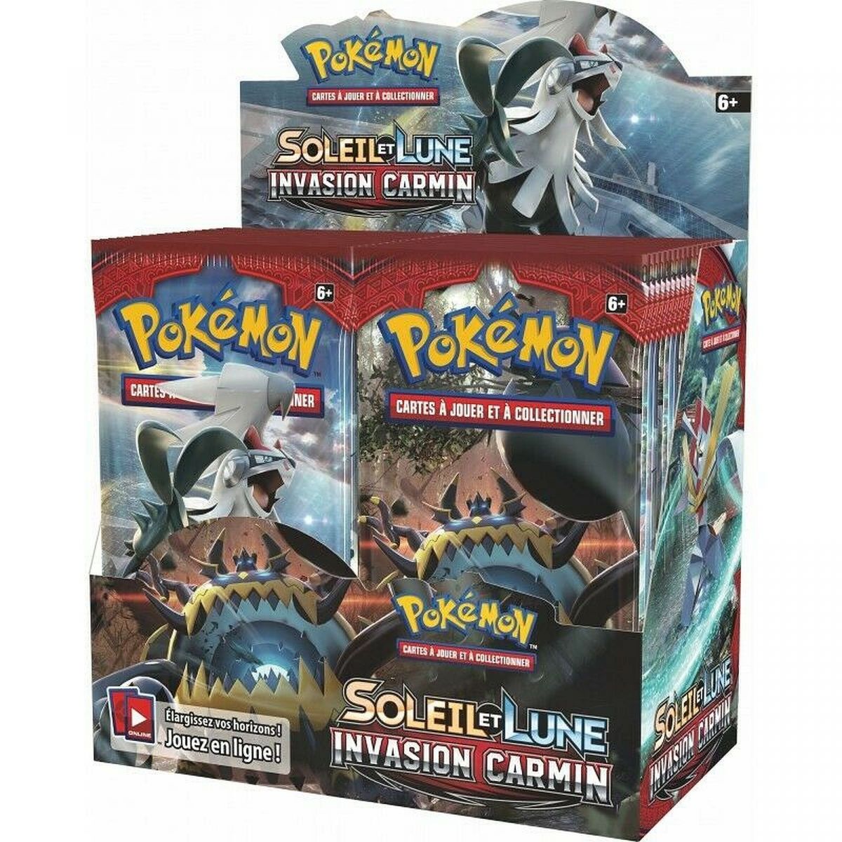 Pokémon – Display – Box mit 36 Boostern – Crimson Invasion [SL4] – FR