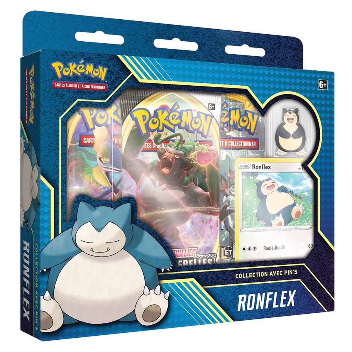 Pokémon - Pin's Box - Snorlax - FR