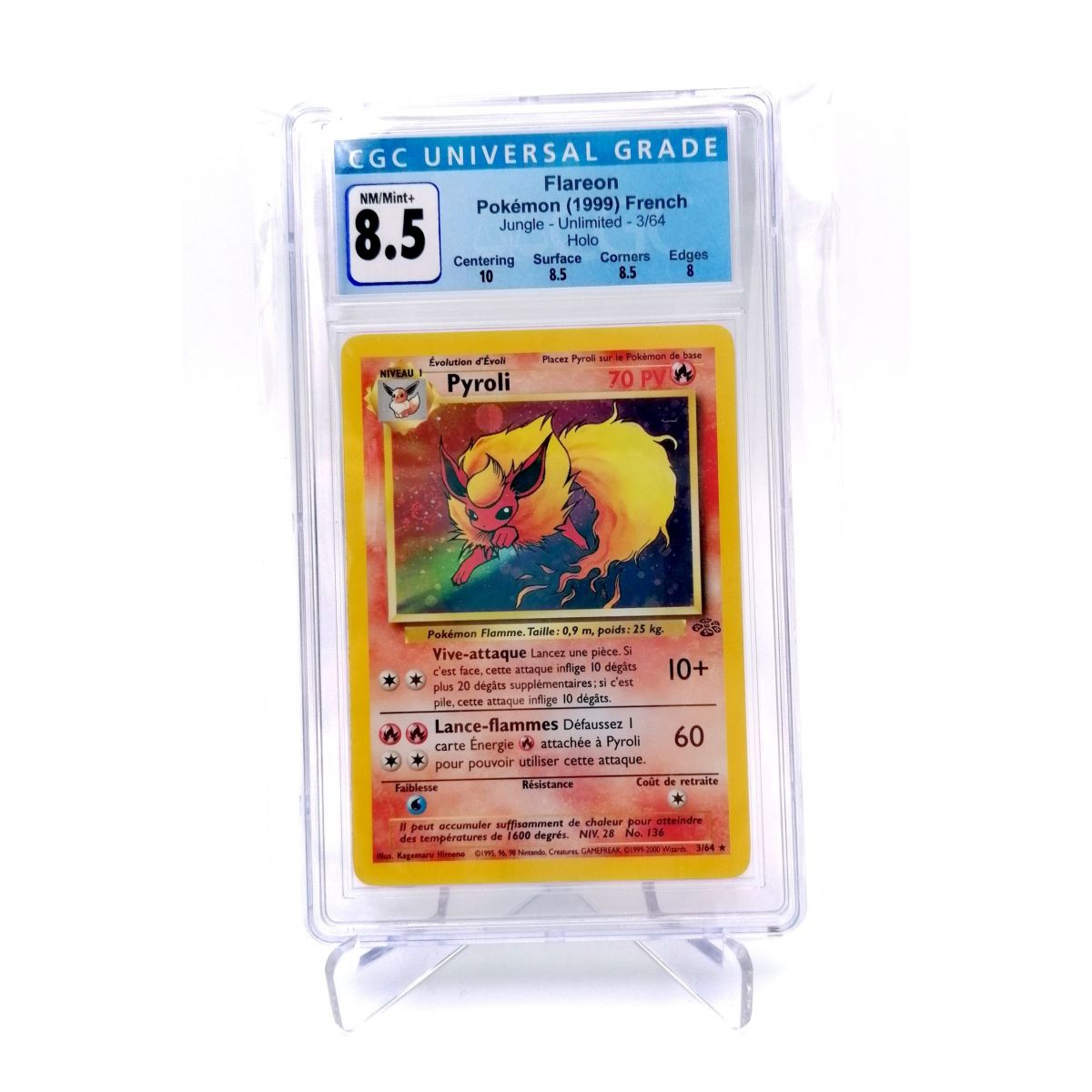 Pyroli 3/64 Jungle Unlimited Französisch 1999 [CGC 8.5 – NM/Mint+]