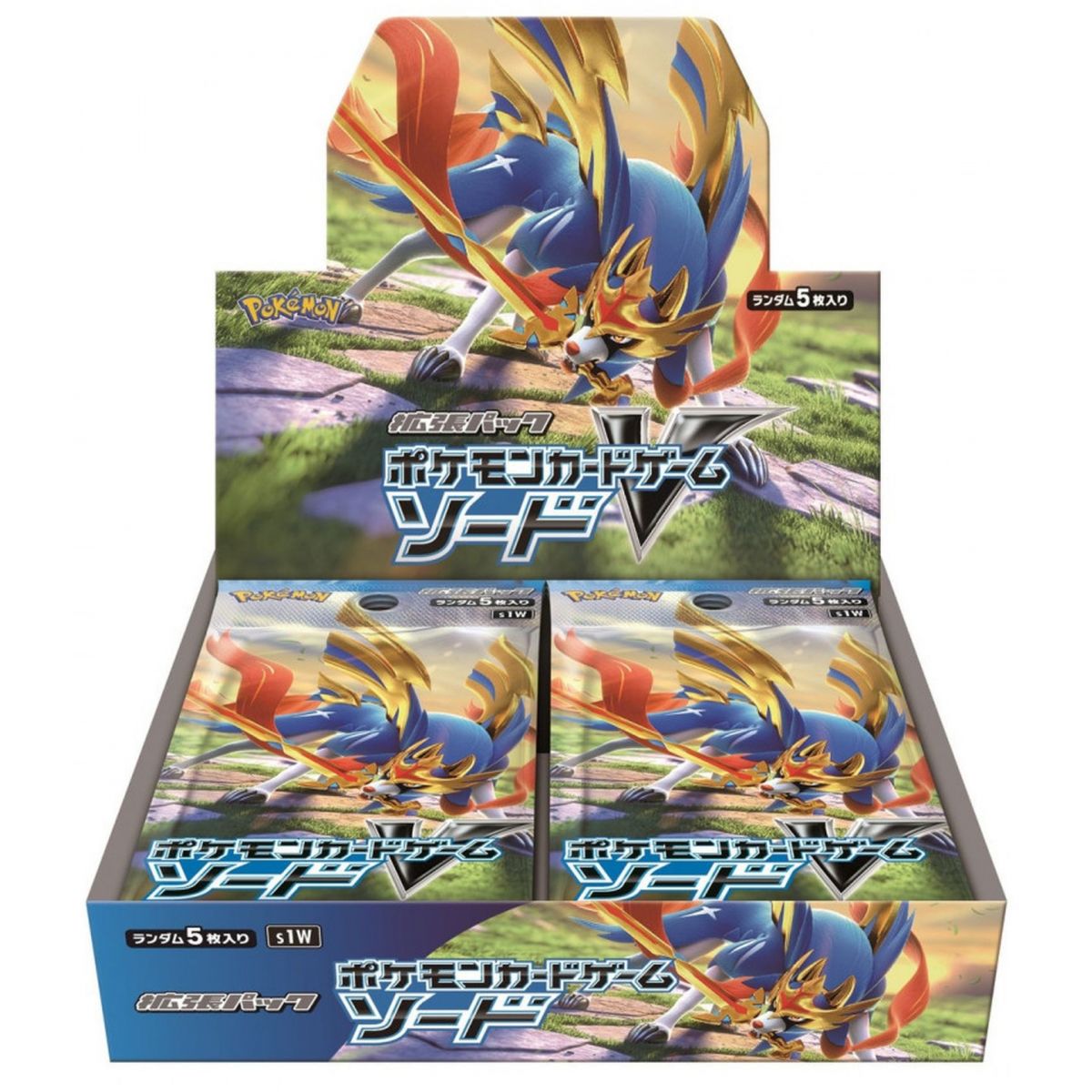 Pokémon – Display – Box mit 30 Boostern – Schwert [S1W] – JP