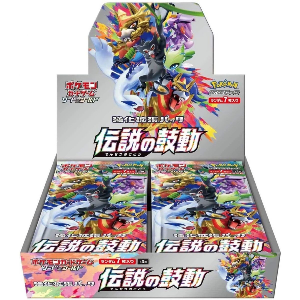 Pokémon – Display – Box mit 20 Boostern – Legendärer Herzschlag [S3a] – JP