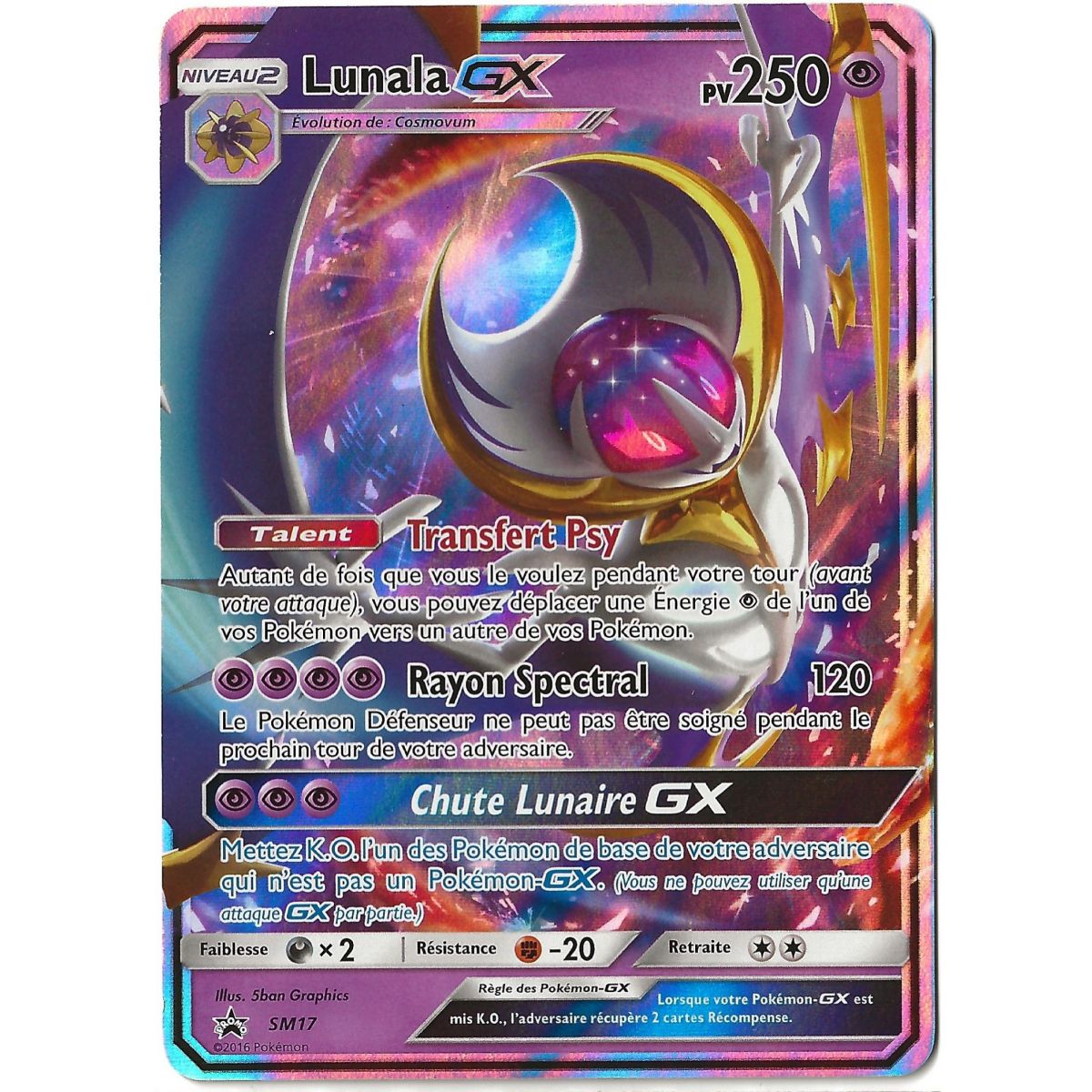 Lunala GX – Ultra Rare – SM17
