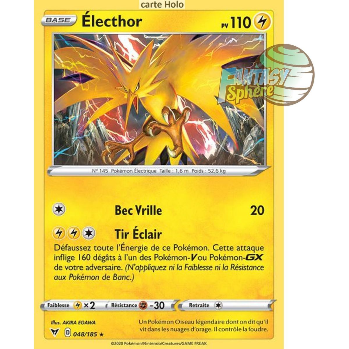 Item Élector - Rare Holo 48/185 - Epee et Bouclier 4 Voltage Eclatant