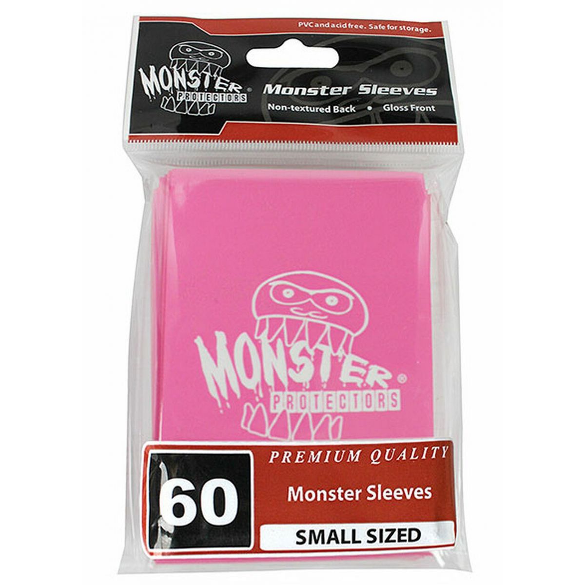 Item Monster - Monster Logo Kleine Ärmel - Glänzendes Rosa - Rosa (60)