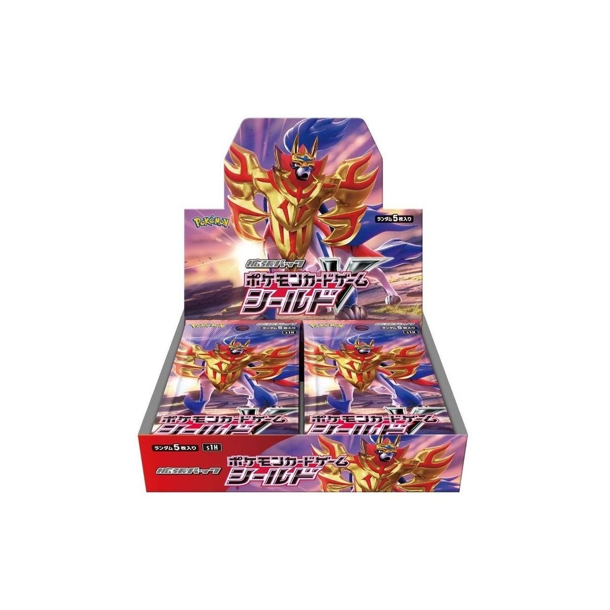 Pokémon – Display – Box mit 30 Boostern – Schild [S1H] – JP