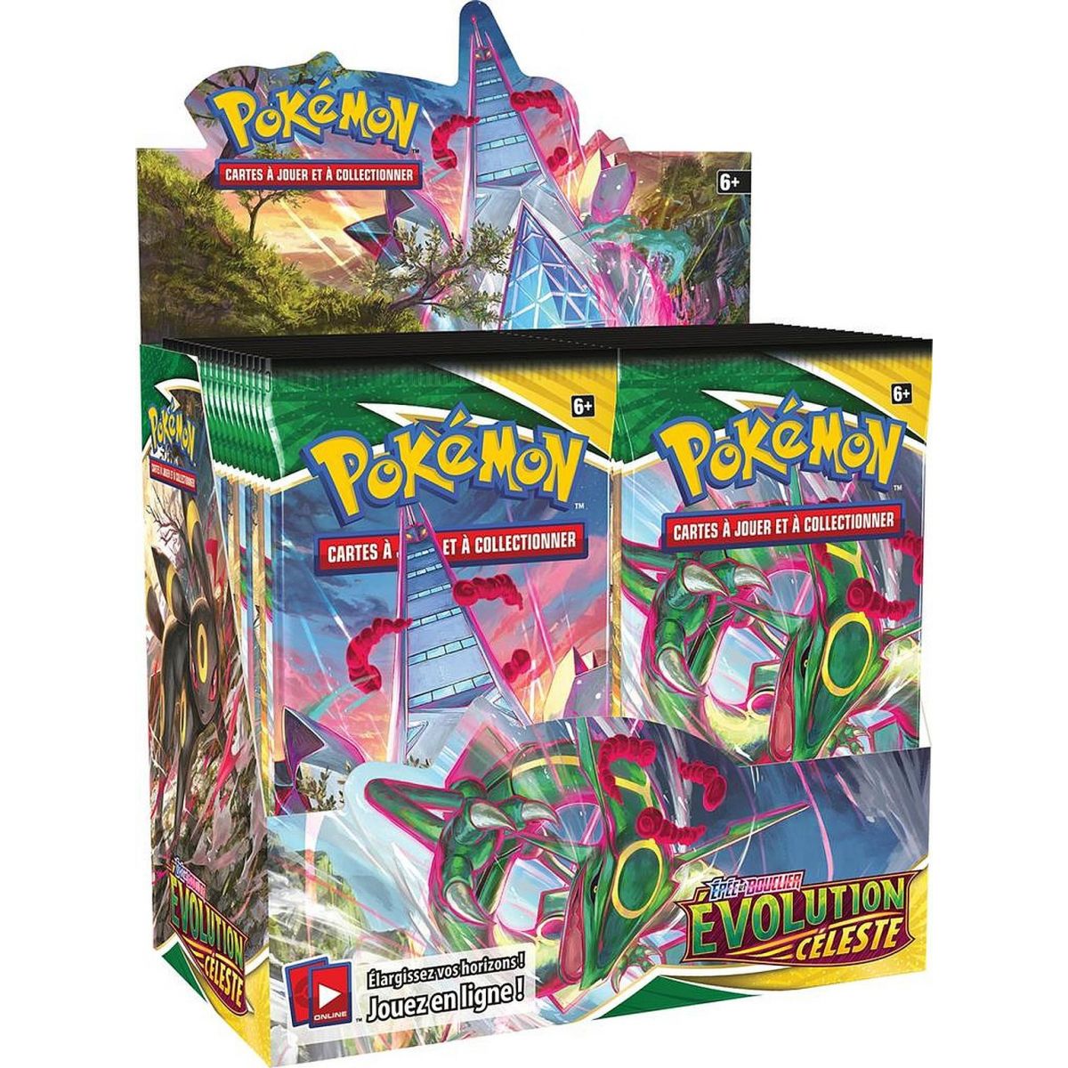 Pokémon – Display – Box mit 36 Boostern – Celestial Evolution [EB07] – FR