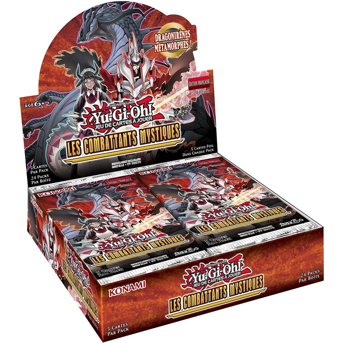 Yu-Gi-Oh! - Display - Box mit 24 Boostern - Mystic Fighters - FR
