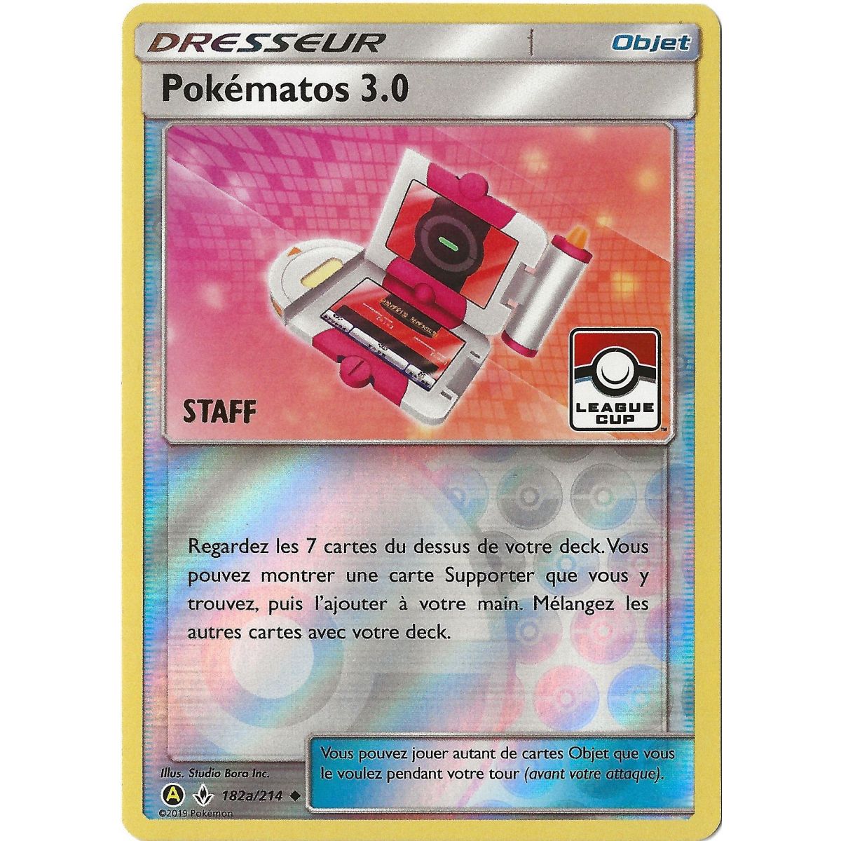 Pokématos 3.0 - Promo-Mitarbeiter - Reverse Rare - 182a/214