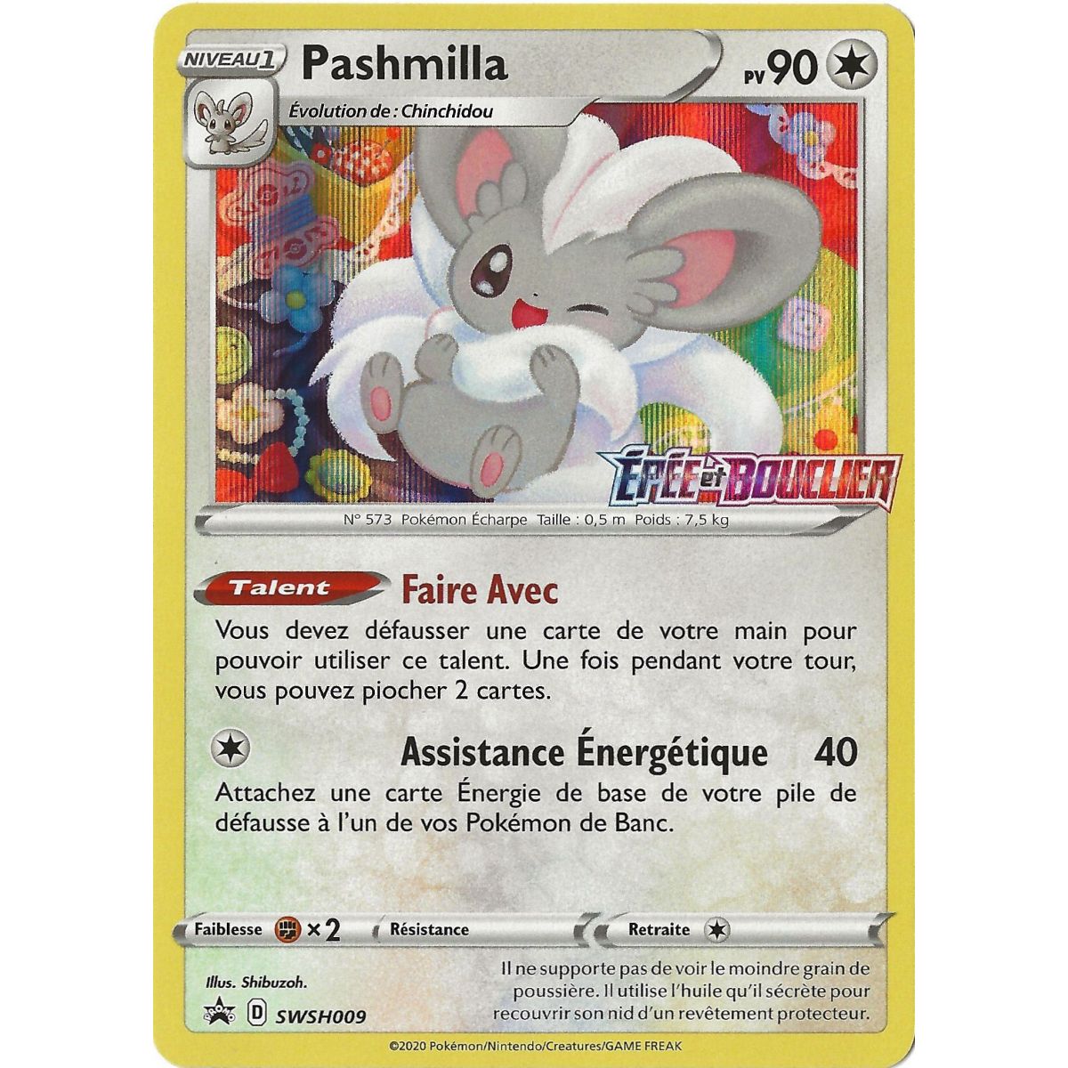 Pashmilla - Holo Rare - SWSH009