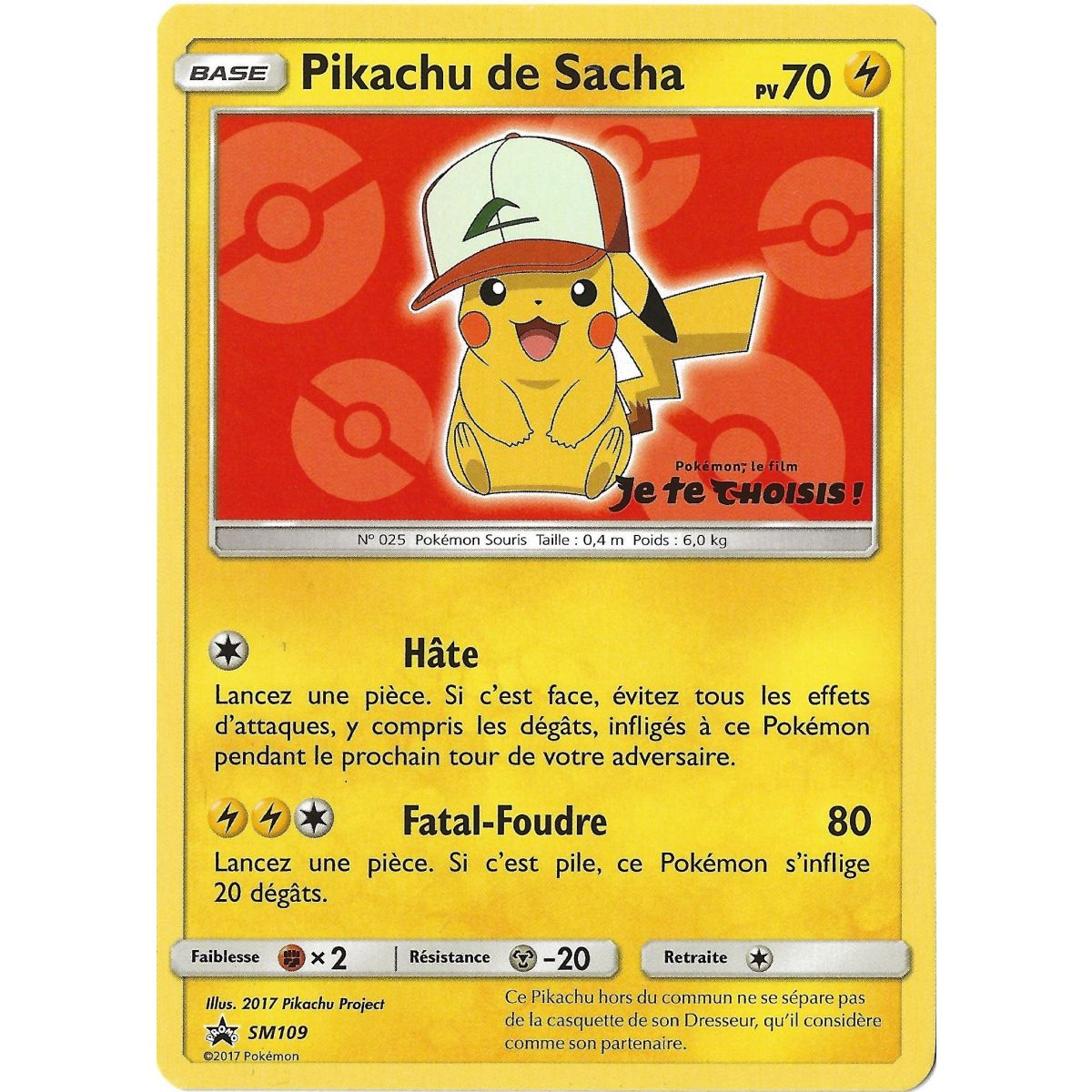 Ashs Pikachu - Promo - SM109