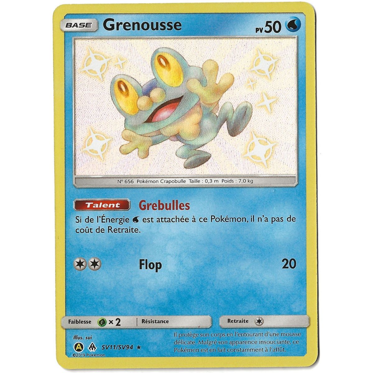 Froakie - Shiny SV11/SV94 - Sonne und Mond 11.5 Hidden Fates