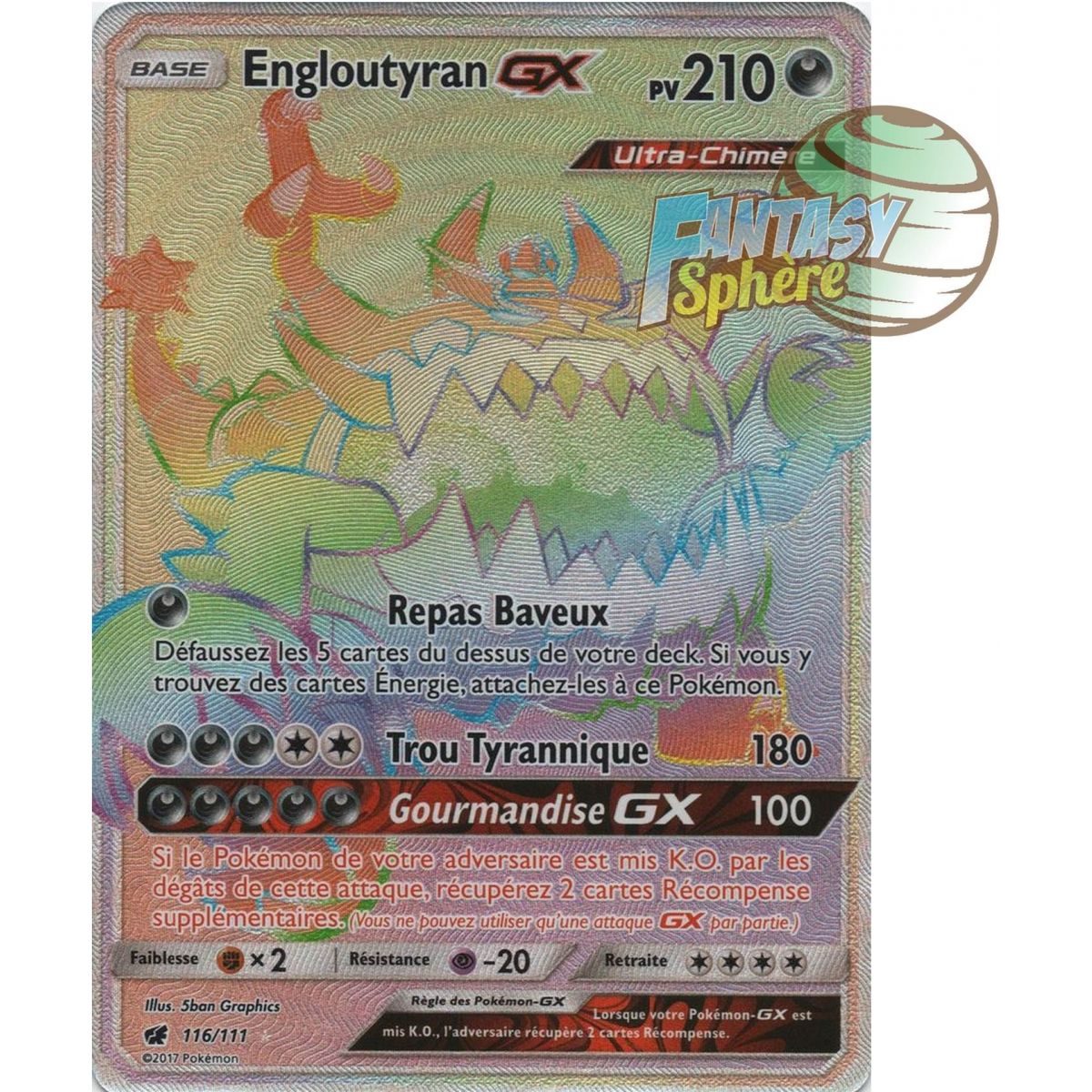 Guzzlord GX – Geheime Seltenheit 116/111 – Sonne & Mond 4: Purpurrote Invasion