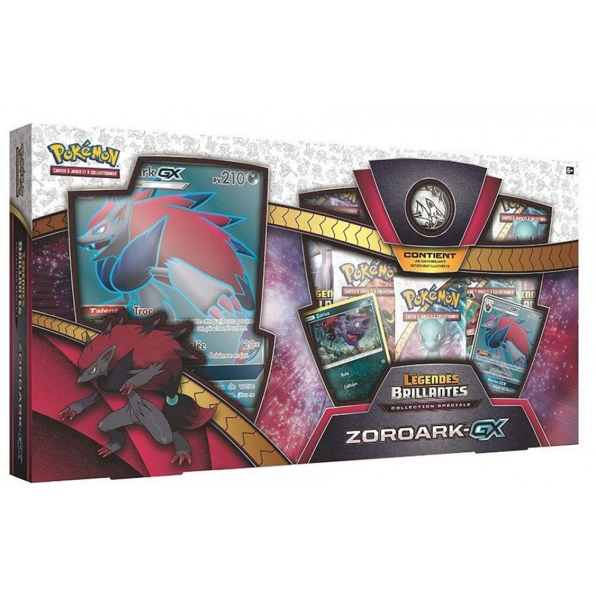Pokémon – Spezial-Sammelbox – Zoroark GX – Shining Legends [SL3.5] – FR