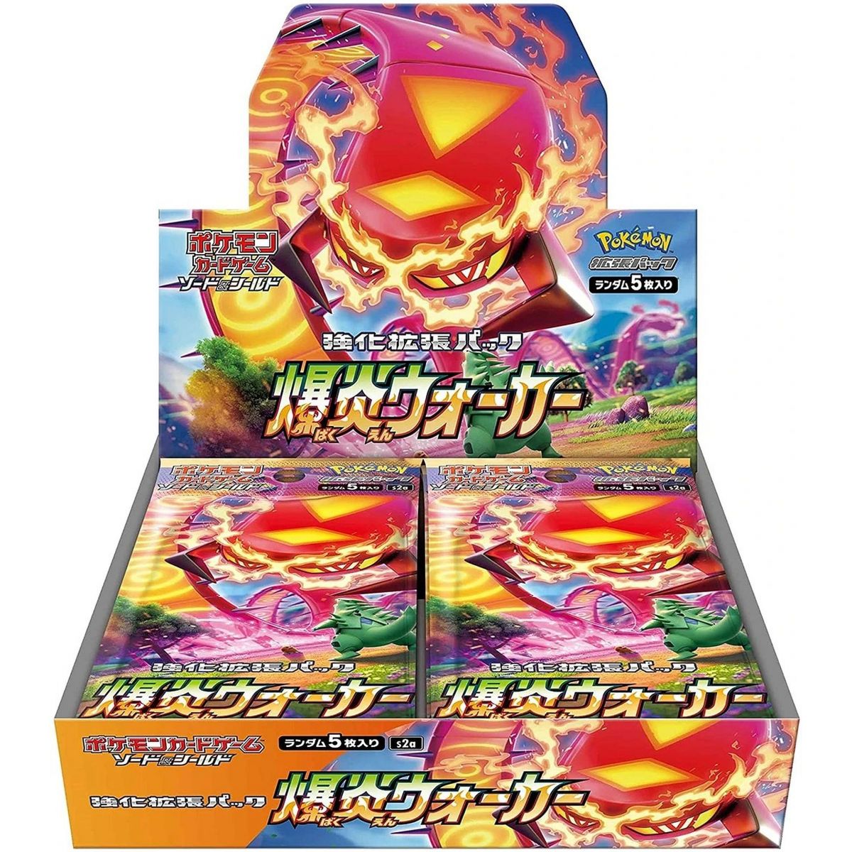 Pokémon – Display – Box mit 30 Boostern – Explosive Walker [S2A] – JP