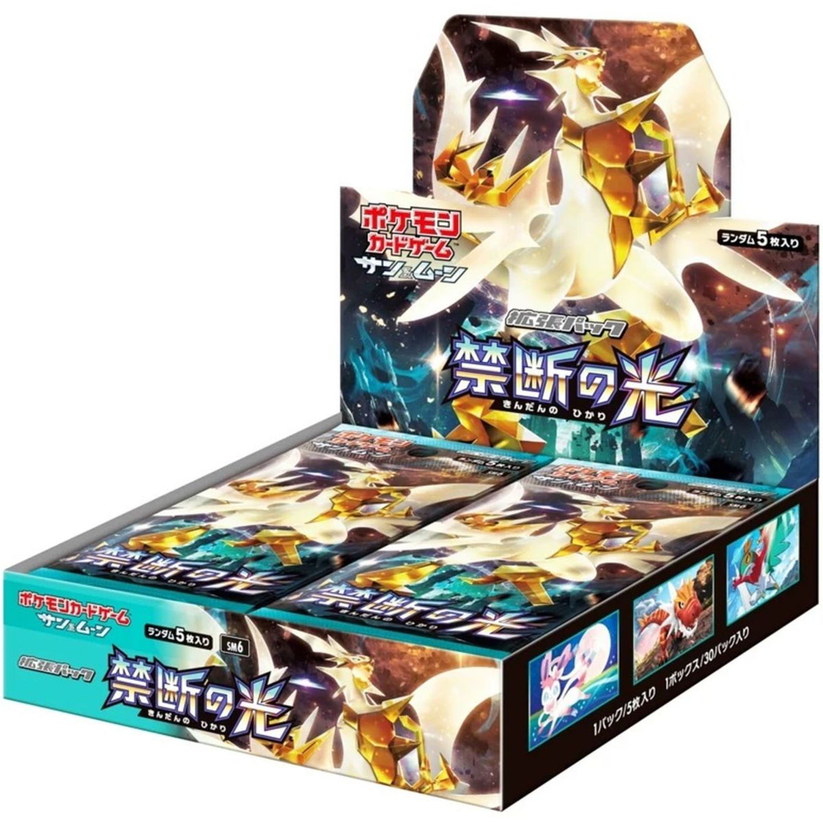 Pokémon – Display – Box mit 30 Boostern – Verbotenes Licht [SM6] – JP