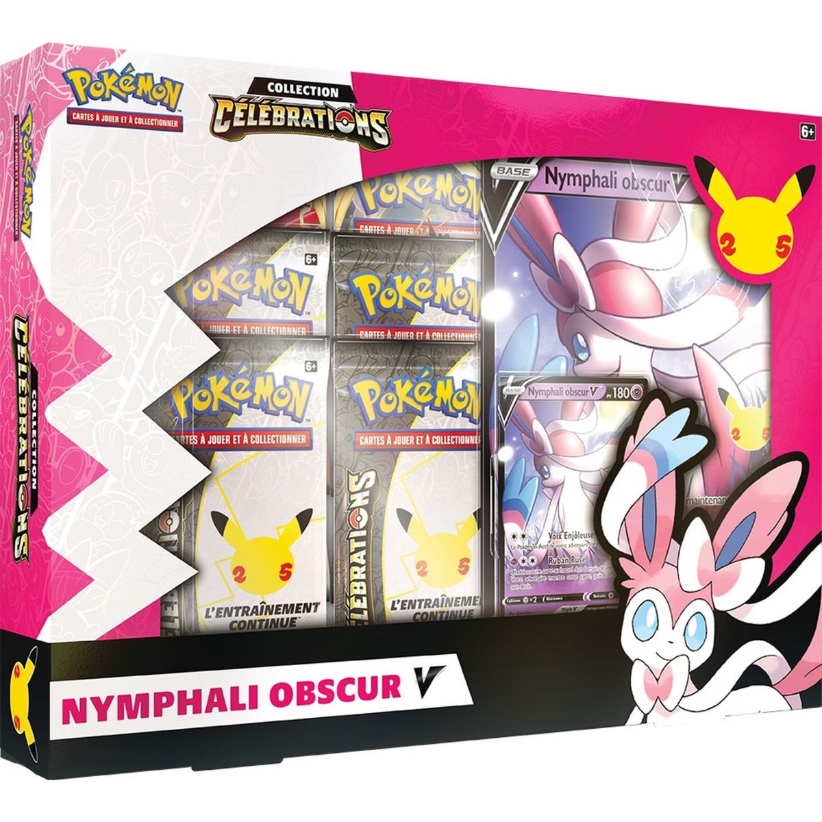 Pokémon – Box-Set – Feelinara V Unlicht – 25-jähriges Jubiläum [EB07.5] – FR