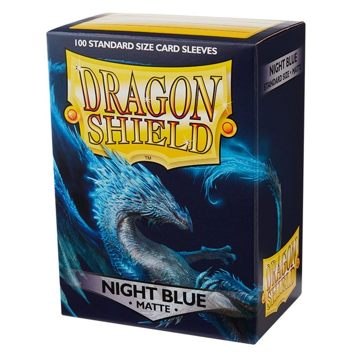Item Dragon Shield - Standardhüllen - Mattes Nachtblau (100)