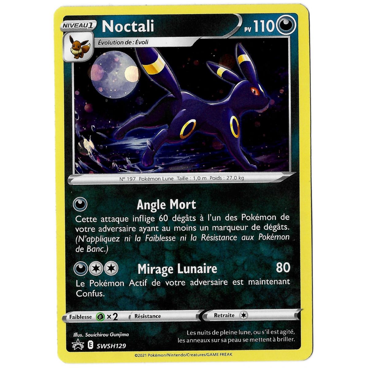 Noctali – Holo Rare – SWSH129