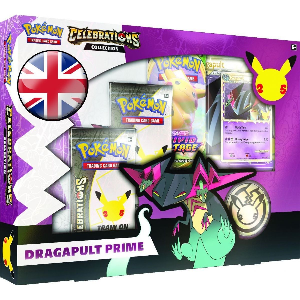 Pokémon – Box – Dragapult Prime – Feierlichkeiten zum 25-jährigen Jubiläum [EB07.5] – DEUTSCH