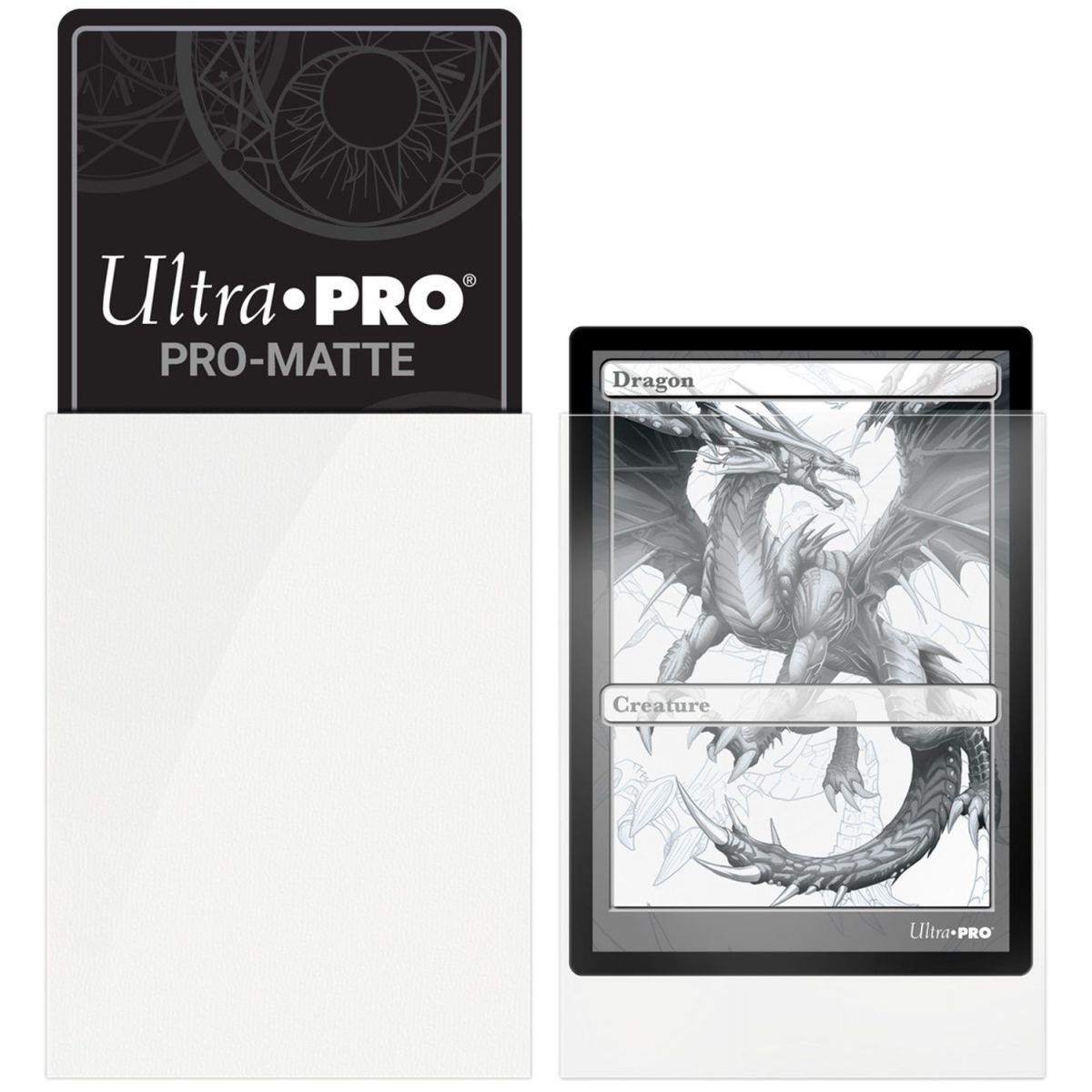 Ultra Pro - Kartenhüllen - Standard - Weiß / Weiß (100)