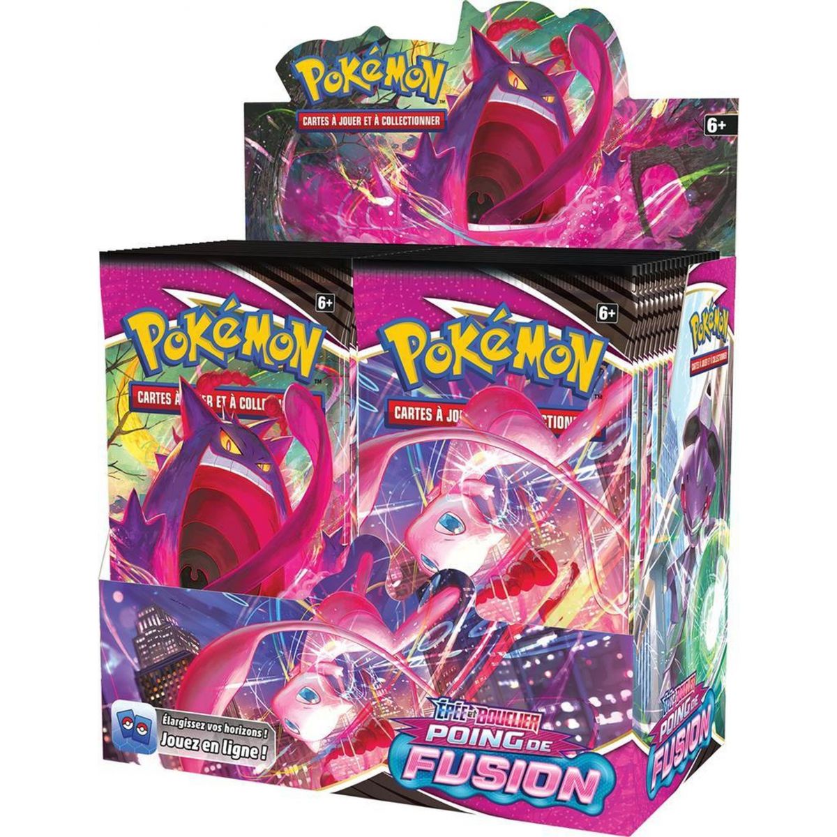 Pokémon – Display – Box mit 36 Boostern – Fusion Fist [EB08] – FR