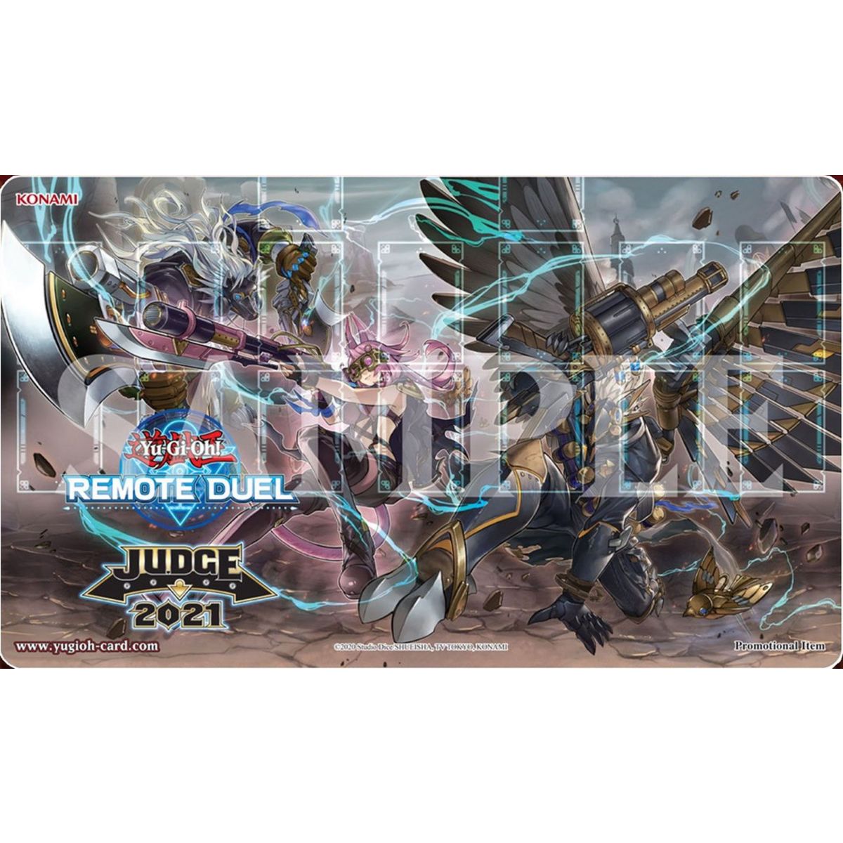 Yu Gi Oh! - Spielmatte – Judge 2021 Remote Duel Tri-Brigade