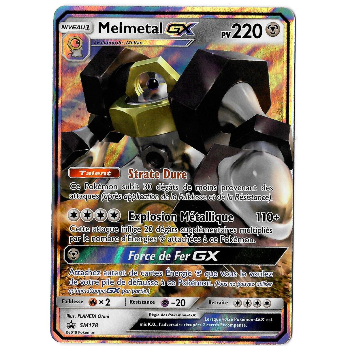Melmetal GX – Ultra Rare – SM178