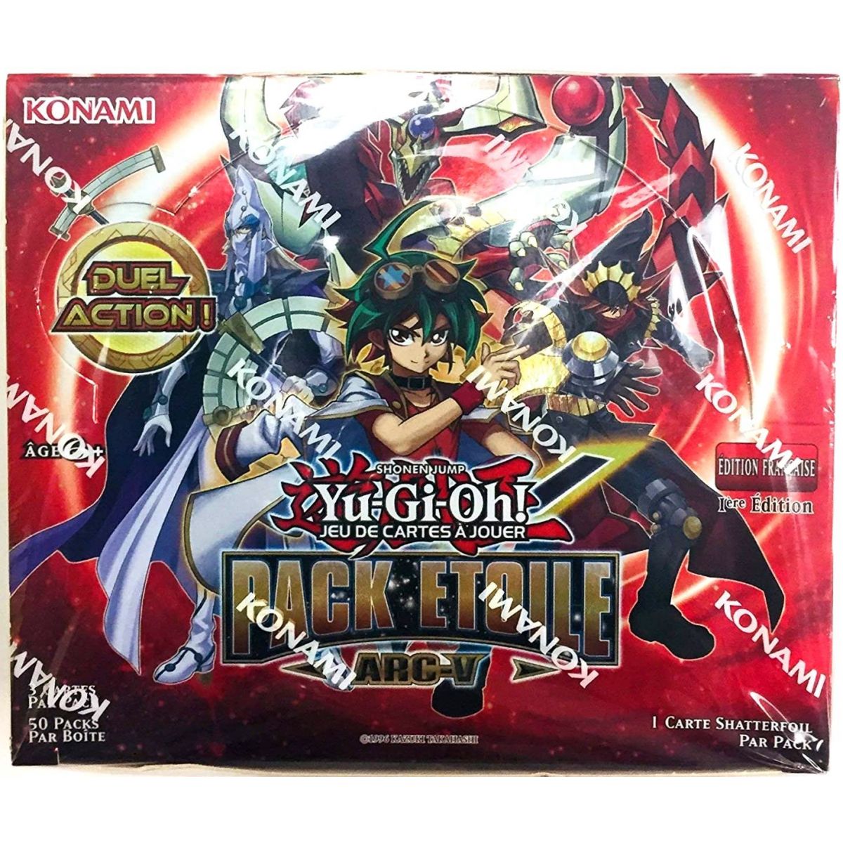 Yu-Gi-Oh! - Display - Box mit 50 Boostern - Star Pack: Arc-V - FR - 1. Auflage