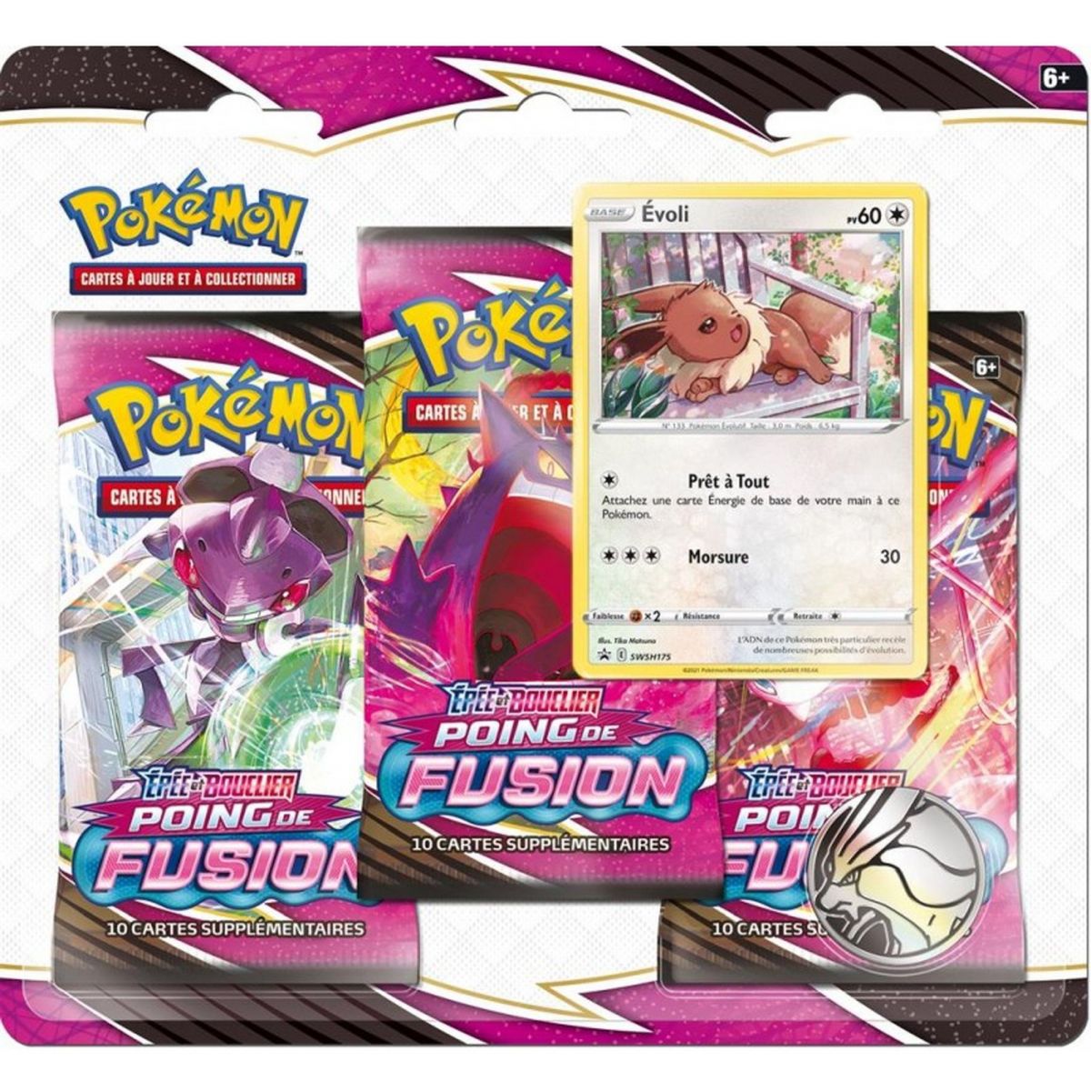 Item Pokémon – Tri-Pack – Fusion Fist [EB08] – FR