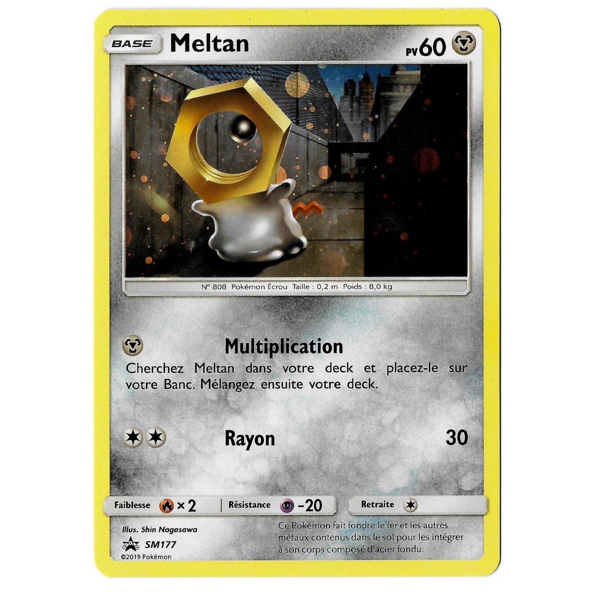Meltan – Holo Rare – SM177