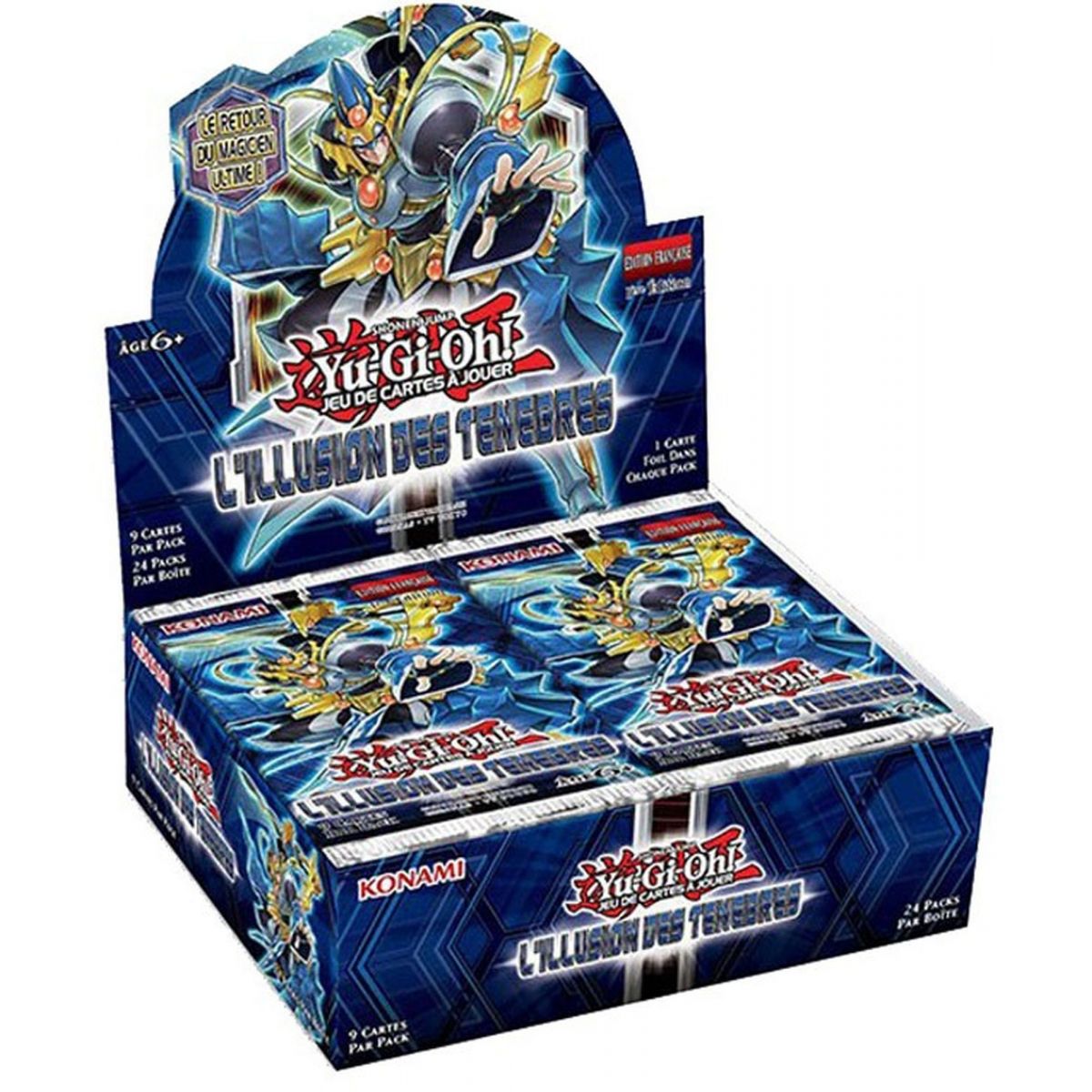 Yu-Gi-Oh! - Display - Box mit 24 Boostern - Die Illusion der Dunkelheit - FR