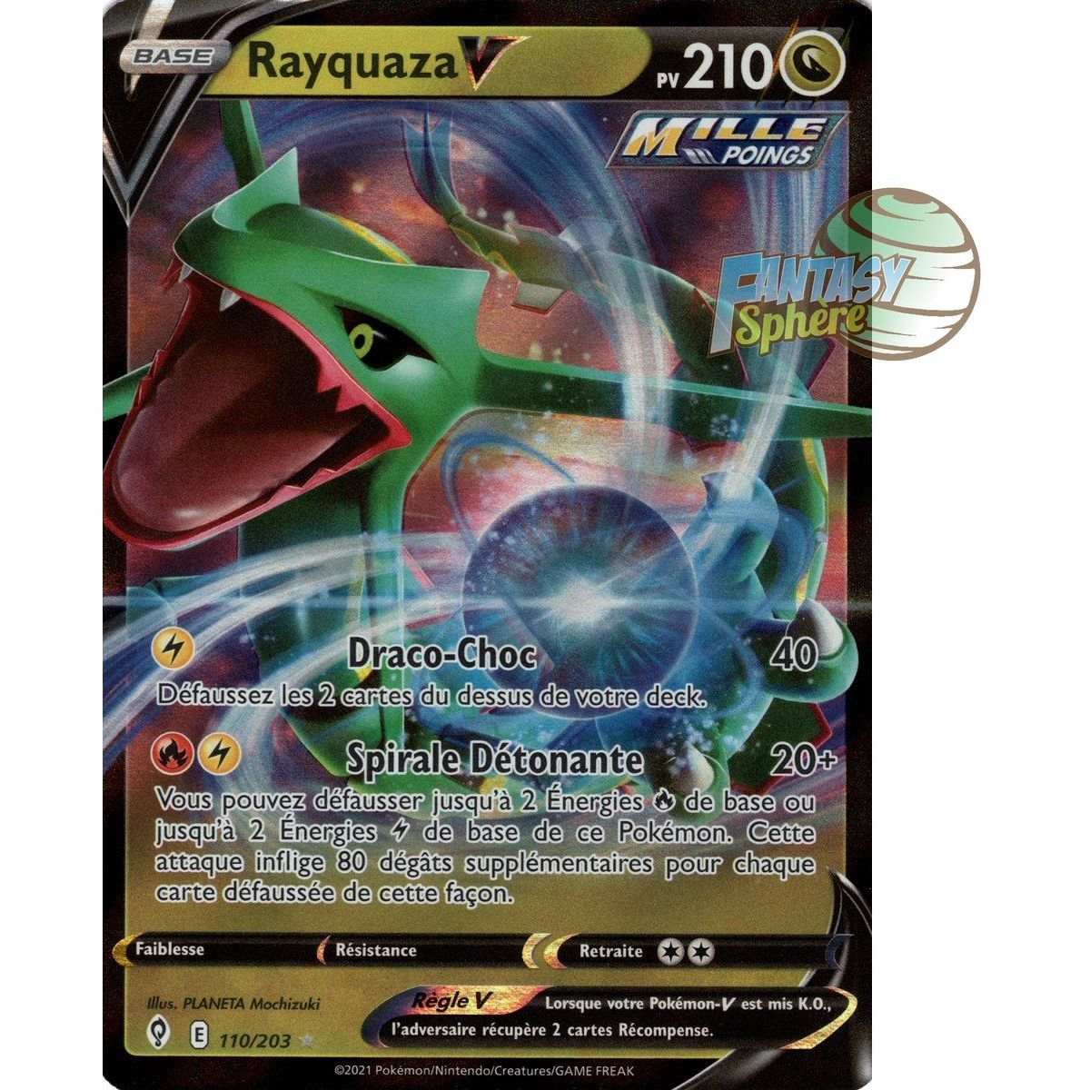 Item Rayquaza V – Ultra Rare 110/203 – Celeste Evolution Schwert und Schild