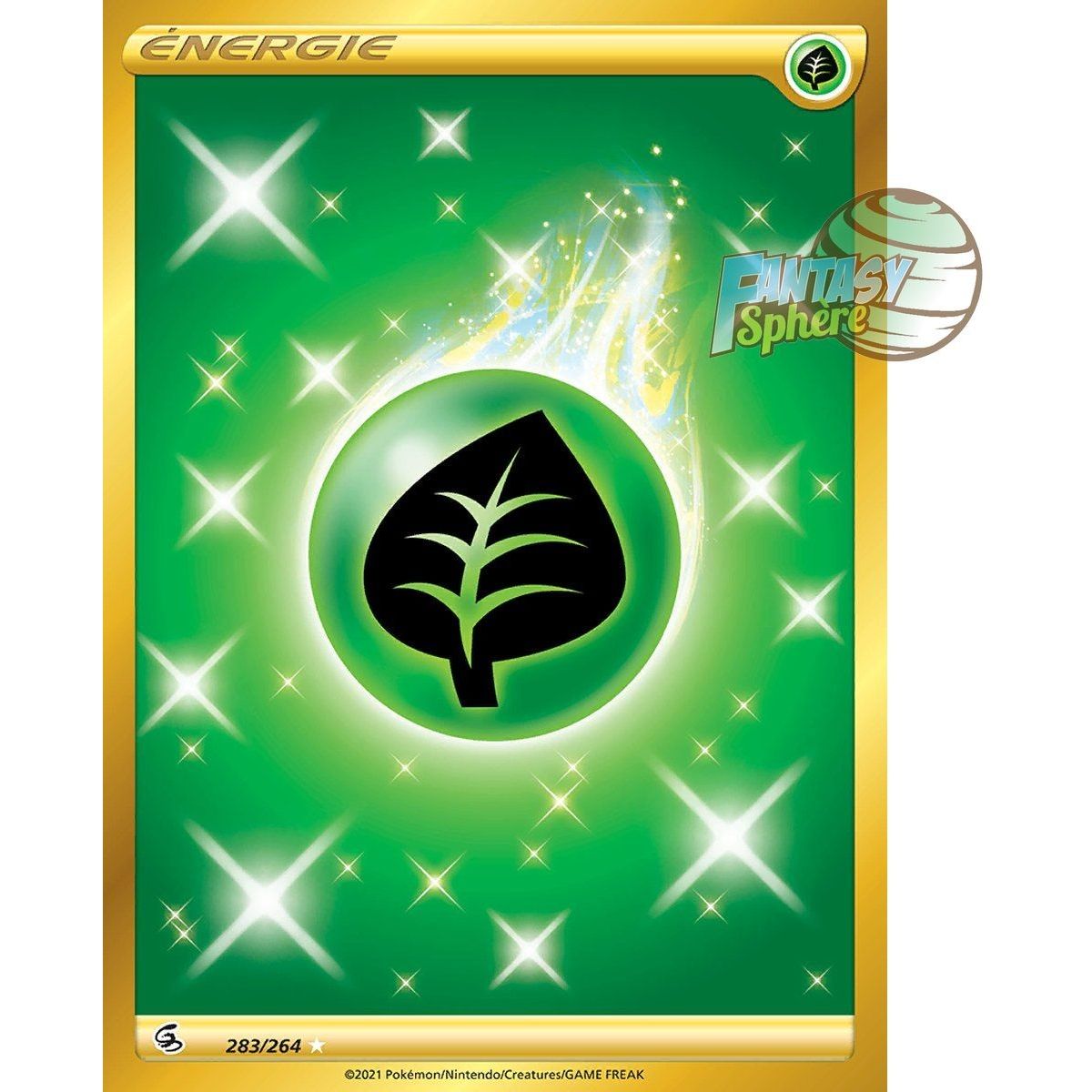 Pflanzenenergie – Secret Rare 283/264 – Fusionsfaustschwert und -schild