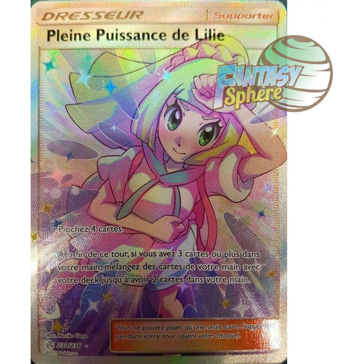 Lillies volle Kraft – Full Art Ultra Rare 230/236 – Sonne & Mond 12 Kosmische Finsternis