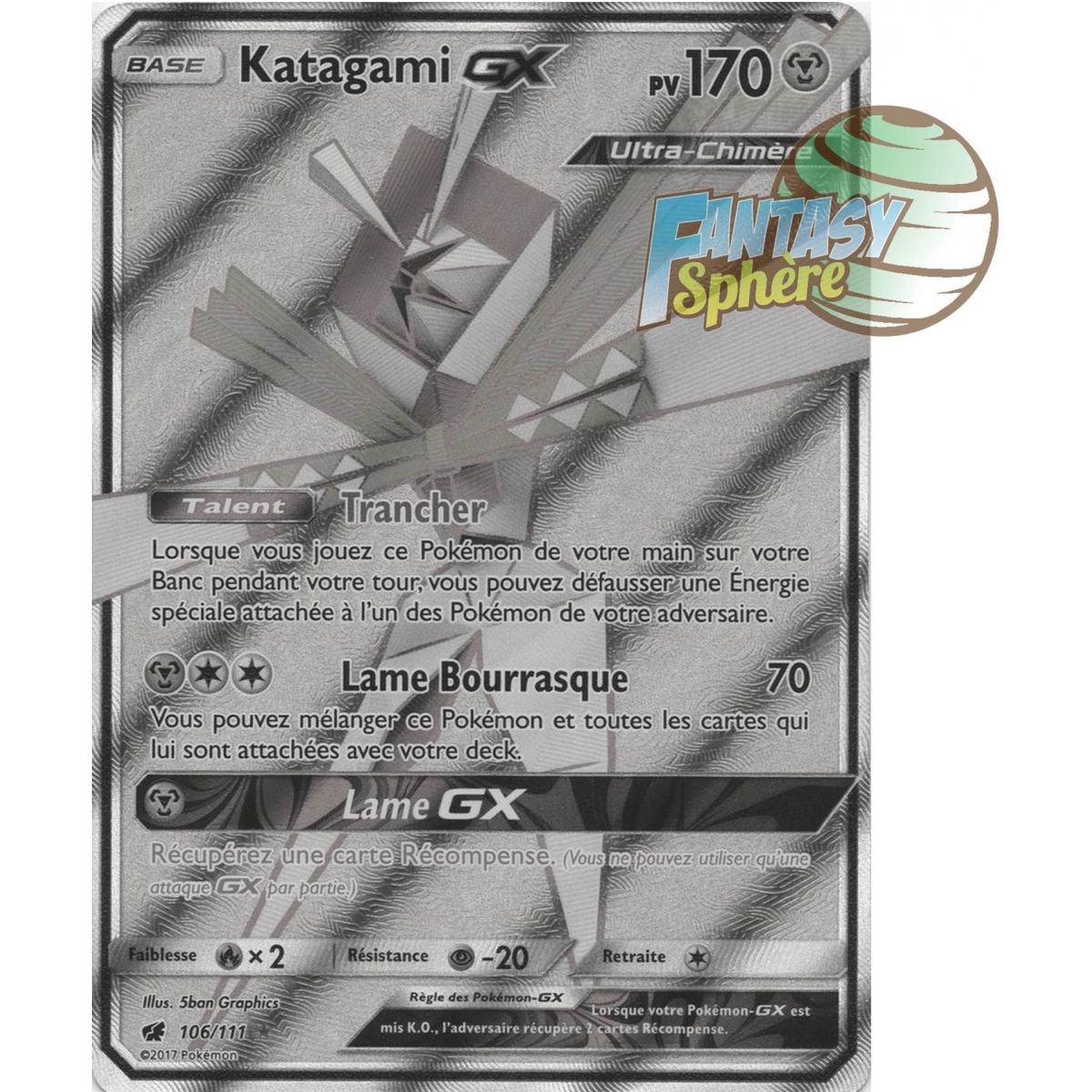 Katagami GX – Secret Rare 117/111 – Sonne und Mond 4 Crimson Invasion