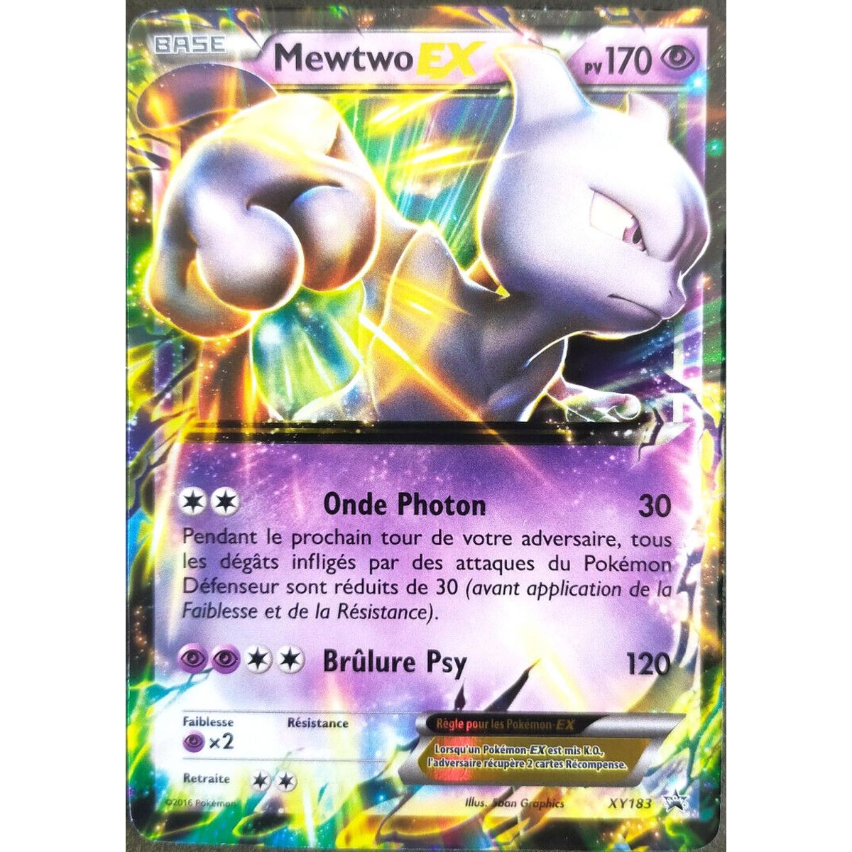 Item Mewtwo Ex – Ultra Rare – XY183