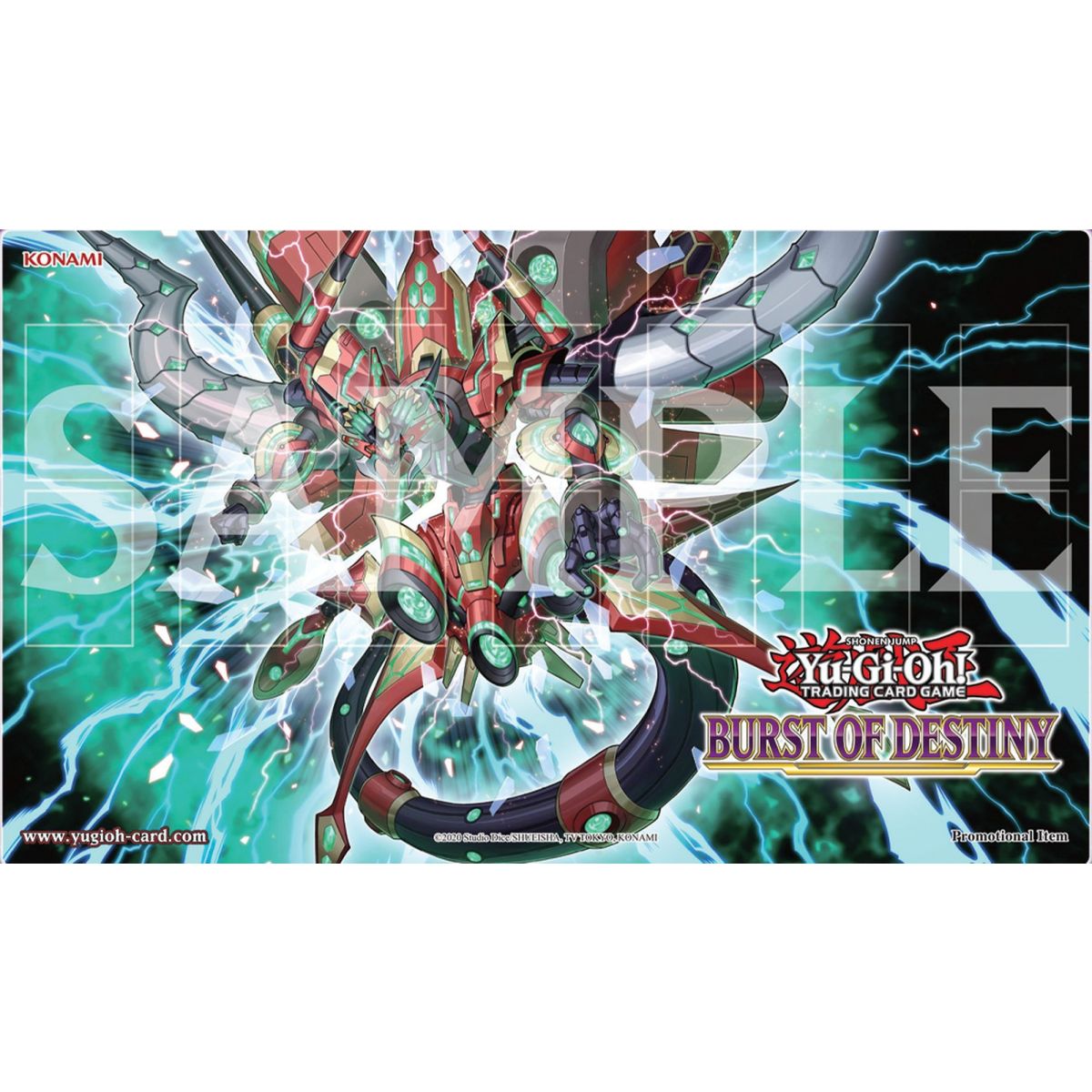 Yu-Gi-Oh! - Spielmatte – Sneak Peak Burst of Destiny