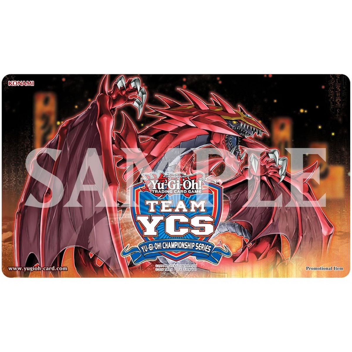 Yu Gi Oh! - Spielmatte - TEAM YCS Atlanta 2019 „Uria, Lord of Searing Flames“