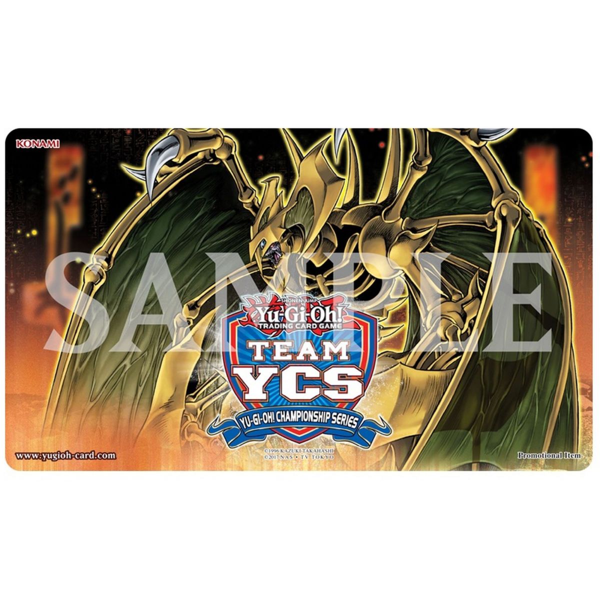 Item Yu Gi Oh! - Spielmatte - TEAM YCS Atlanta 2019 „Hamon, Lord of Striking Thunder“