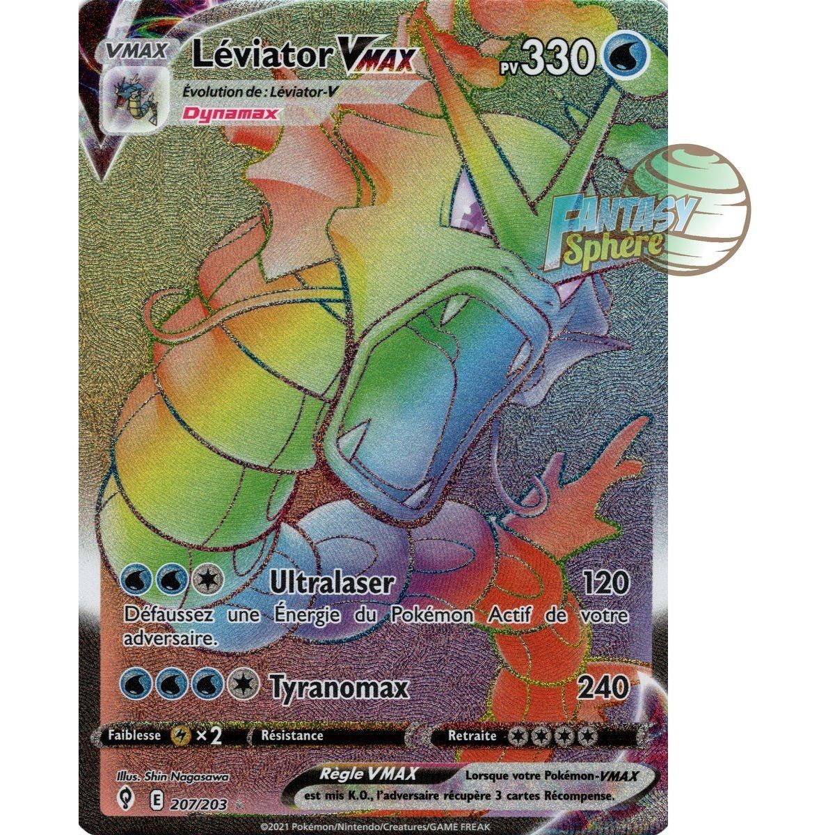 Item Gyarados VMAX – Secret Rare 207/203 – Celeste Evolution Schwert und Schild