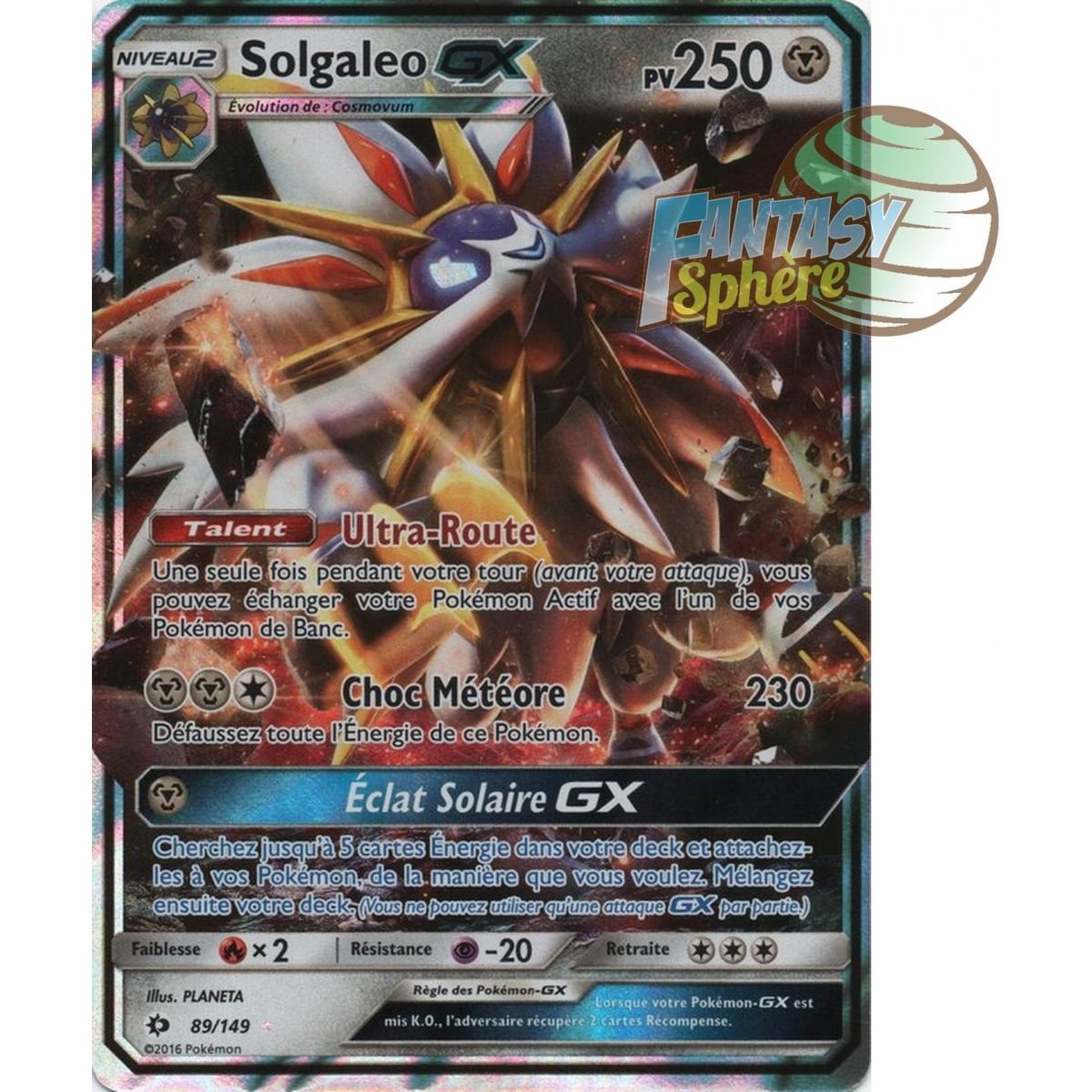 Solgaleo GX – Ultra Rare 89/149 – Sonne und Mond 1