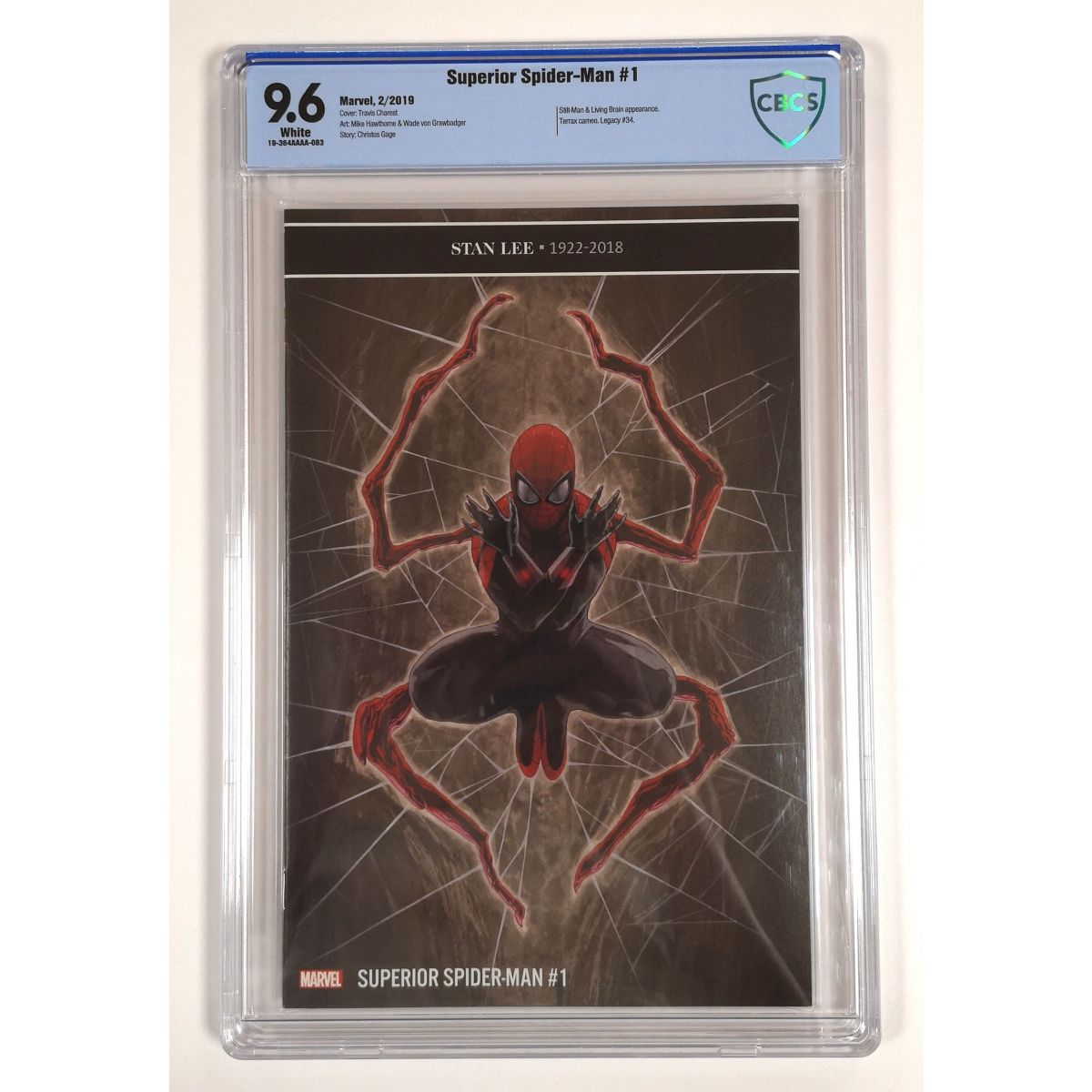 Item Comics – Marvel – Superior Spider-Man N°1 (2019 2. Serie) – [CBCS 9.6 – Weiß]