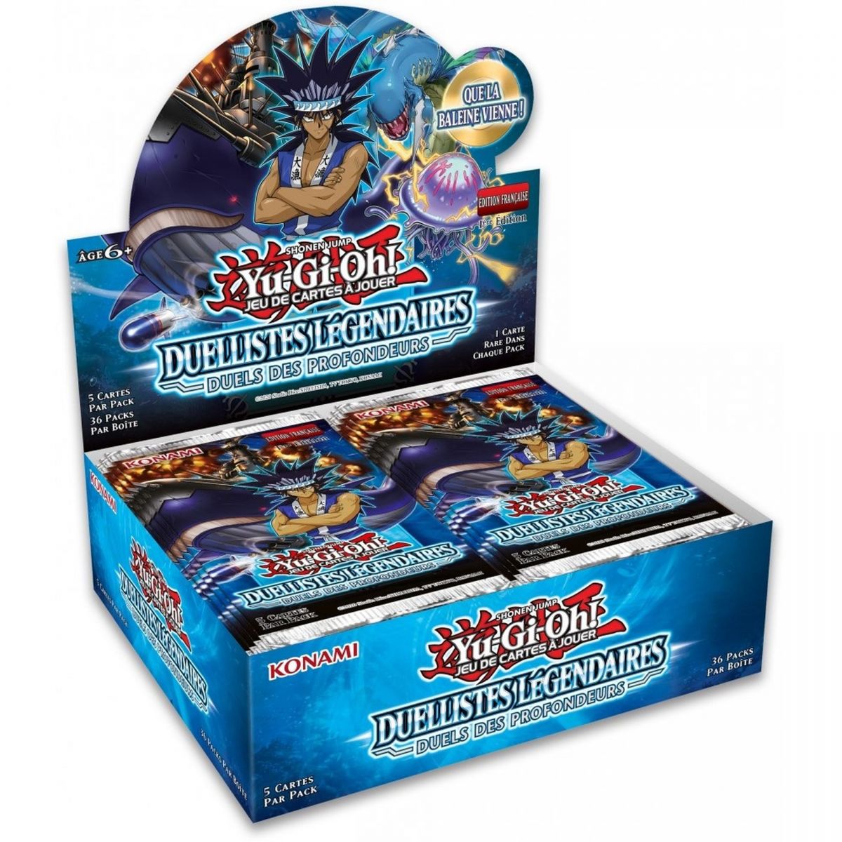 Yu Gi Oh! – Display – Box mit 36 Boostern – Legendary Duelists: Duel of the Depths – FR