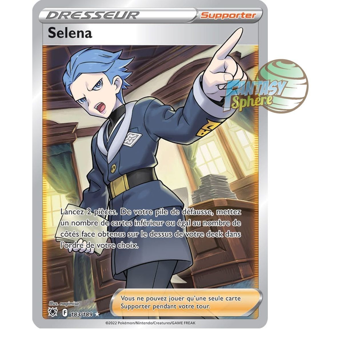 Selena – Full Art Ultra Rare 183/189 – Schwert und Schild Strahlende Sterne