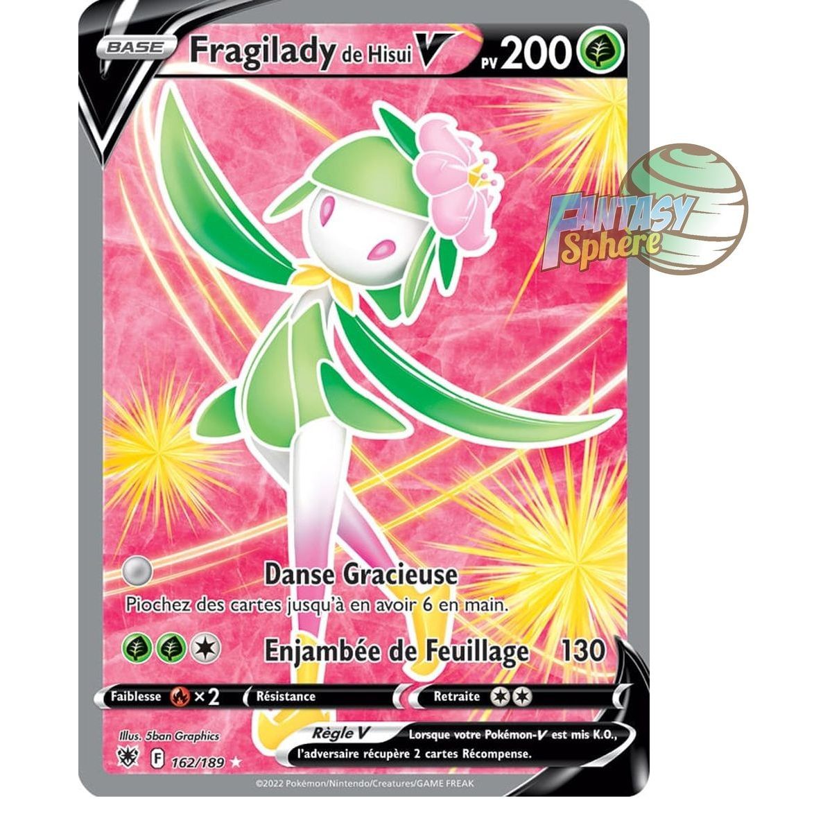 Item Fragilady von Hisui V – Full Art Ultra Rare 162/189 – Schwert und Schild Strahlende Sterne